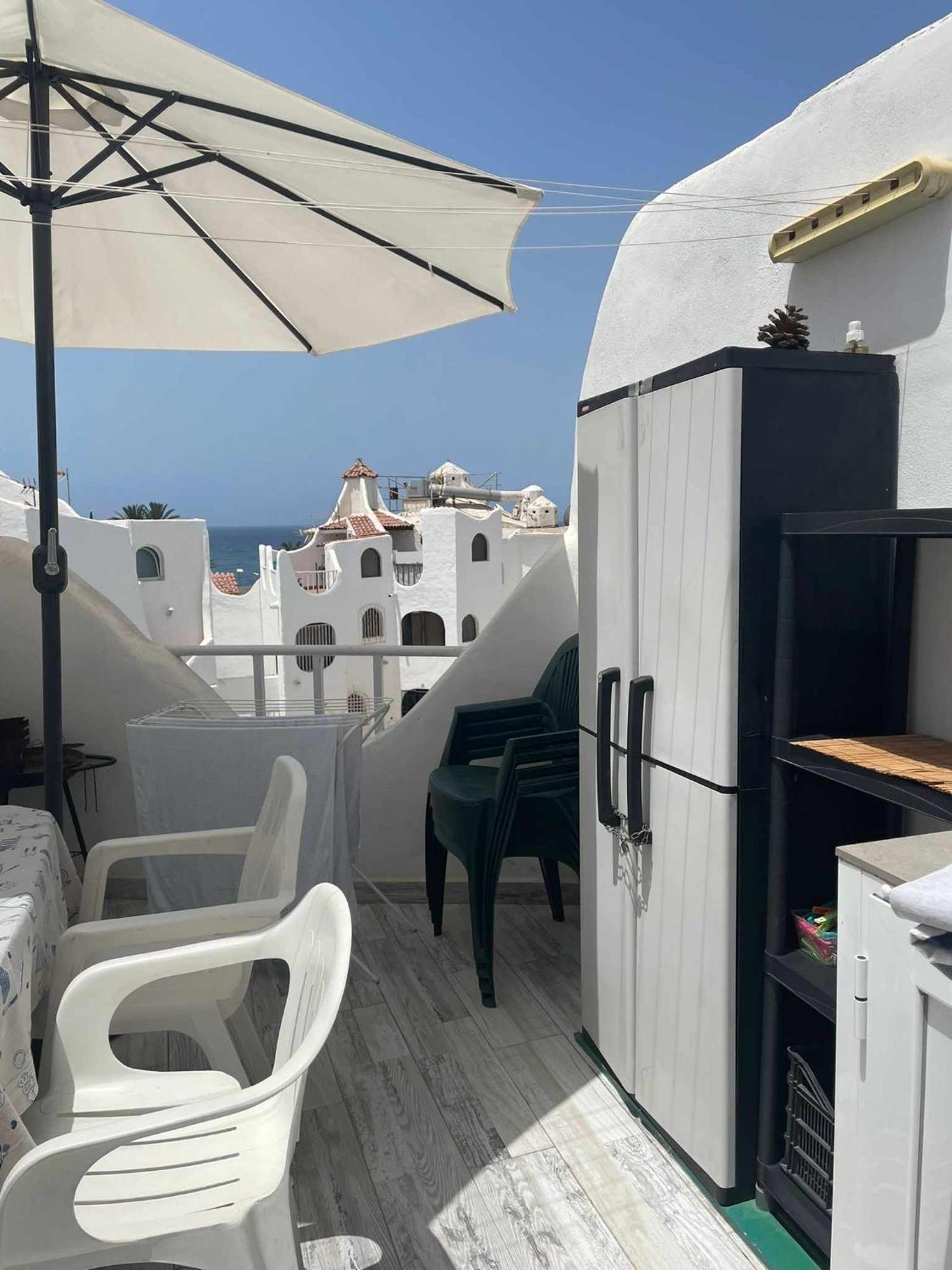 Wonderful White Appartament In Las Tortugas Playa de las Americas  Esterno foto