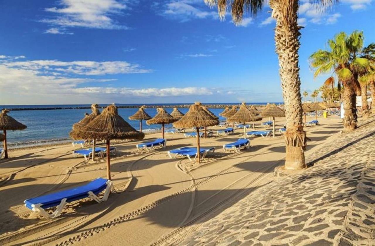 Wonderful White Appartament In Las Tortugas Playa de las Americas  Esterno foto